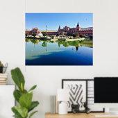 プラザデエスパーニャセビリア ポスター (ホームオフィス)