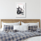 プラザデラスバルバラス（アコルニャ） キャンバスプリント (インサイチュ (寝室))