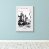 プラザデラスバルバラス（アコルニャ） キャンバスプリント (インサイチュ (ウッドフロア))