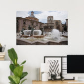 プラザデラヴァージンアンドバシリカデヴィルゲン ポスター (ホームオフィス)