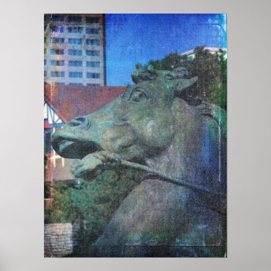 プラザホースブルース ポスター (正面)