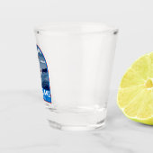 プラザンフランストラベルヴィンテージアート ショットグラス (右)