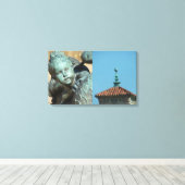 プラザ詳細 キャンバスプリント (インサイチュ (ウッドフロア))