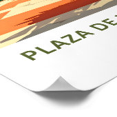 プラザ・デ・ラ・コレデラ スペイン 旅行 ポスター (角)