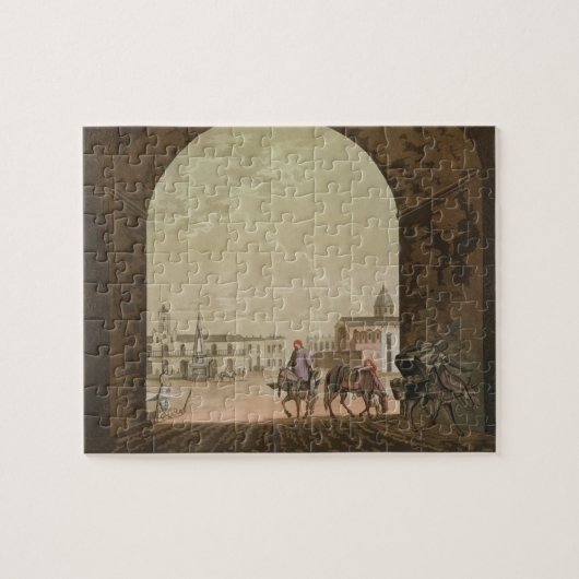 プラザ・ド・マヨ、ブエノスアイレス、「Le Cからのアルゼンチン、 ジグソーパズル (横)