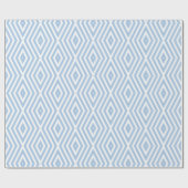 プラシッドブルームードダイヤモンドシェブロン ラッピングペーパー (フラット)