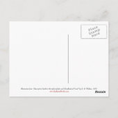 プラシッド湖 ポストカード (裏面)