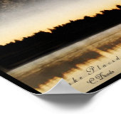 プラシド湖 ポスター (角)