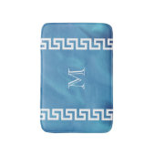 プラシ天のギリシャ人の鍵 バスマット (正面縦)