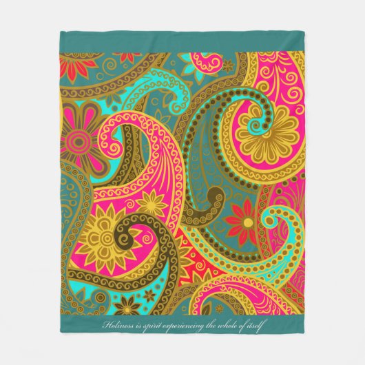 プラシ天のフリースブランケット フリースブランケット (正面)