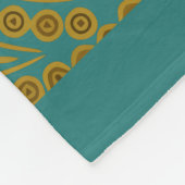 プラシ天のフリースブランケット フリースブランケット (角)