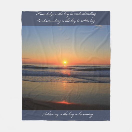 プラシ天のフリースブランケット フリースブランケット (正面)