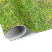 プラシ天の芝生パターン質の背景 ラッピングペーパー (ロールコーナー)