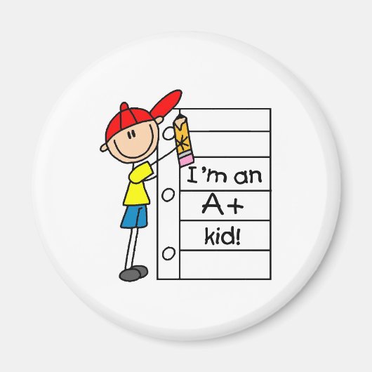 プラスの子ども マグネット (正面)