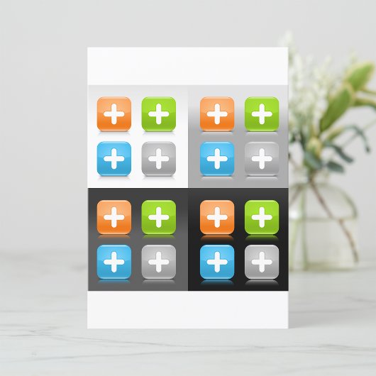 プラスアイコンの招待状 招待状