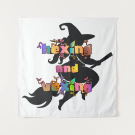 プラスサイズの異端パガンのためのHEXING AND VEXING タペストリー