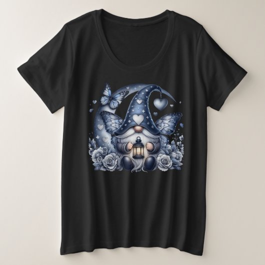 プラスサイズ – Tシャツ (デザイン正面)