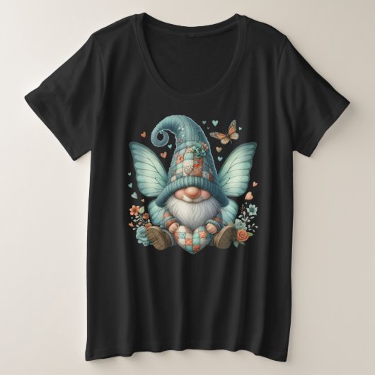 プラスサイズ – Tシャツ (デザイン正面)
