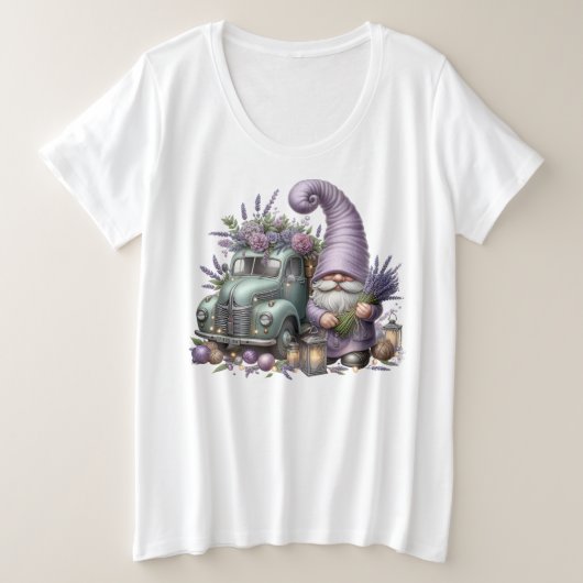 プラスサイズ – Tシャツ (デザイン正面)
