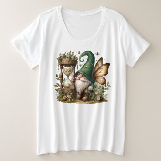 プラスサイズ – Tシャツ (デザイン正面)
