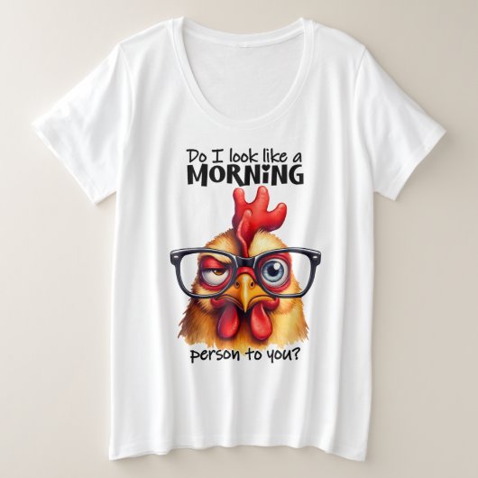 プラスサイズTシャツ (デザイン正面)
