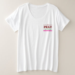  プラスサイズTシャツ