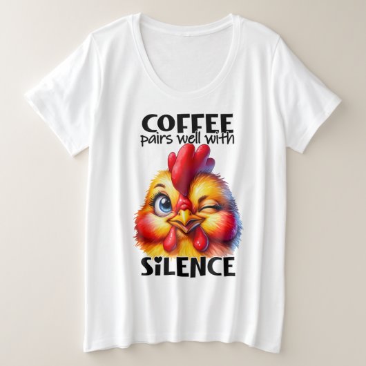 プラスサイズTシャツ (デザイン正面)