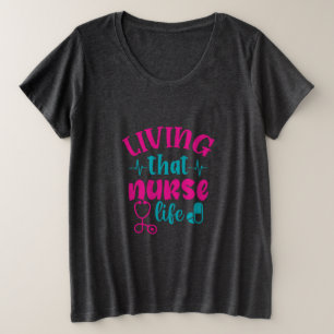  プラスサイズTシャツ