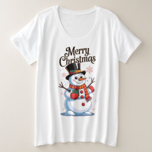  プラスサイズTシャツ