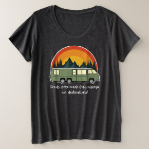  プラスサイズTシャツ