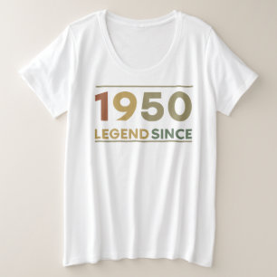 プラスサイズTシャツ