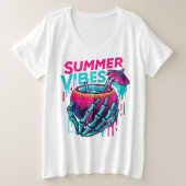 プラスサイズTシャツ (デザイン正面)