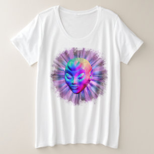  プラスサイズTシャツ
