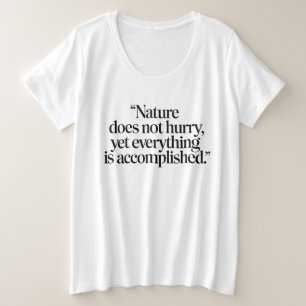 プラスサイズTシャツ
