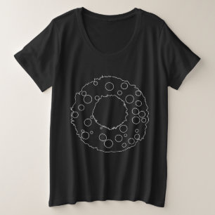  プラスサイズTシャツ