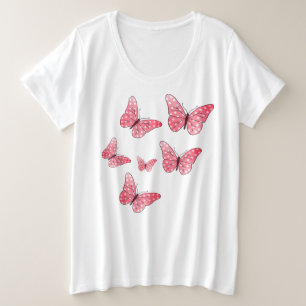  プラスサイズTシャツ