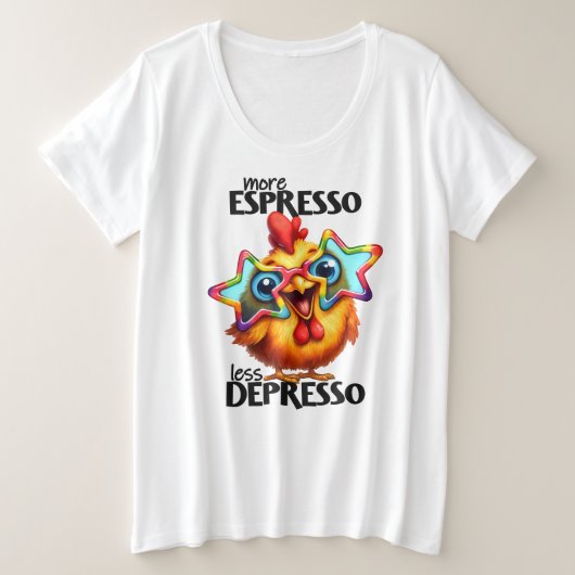 プラスサイズTシャツ (デザイン正面)