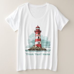  プラスサイズTシャツ
