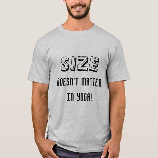 プラスサイズYOGIS用ヨガTシャツ Tシャツ (正面)