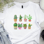 プラスサボテンプリントティー Tシャツ