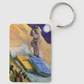 プラスターバラと小説ビンセント・ファン・ゴッホ キーホルダー (裏面)