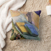 プラスターバラと小説ビンセント・ファン・ゴッホ クッション (ブランケット)