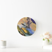 プラスターバラと小説ビンセント・ファン・ゴッホ ラウンド壁時計 (ホーム)