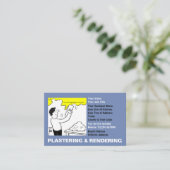 プラスター&描写ズ漫画 名刺 (スタンド正面)