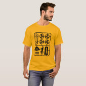 プラスチックおもちゃのキット9-5aero_black tシャツ (正面フル)