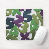 プラスチックおもちゃはマウスパッドに番号を付けます マウスパッド (マウス)