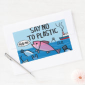 プラスチックなし 長方形シール (封筒)