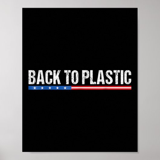 プラスチックに切りおもしろい戻す ポスター (正面)
