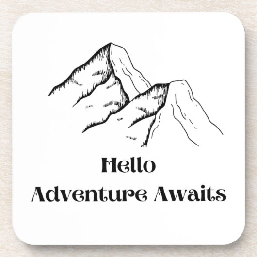 プラスチックに印刷されたアドベンチャーワイツ  コースター (正面)