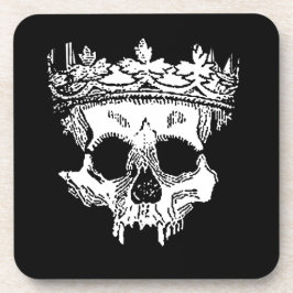 プラスチックのコースターの不気味な懸命のスケルトンヘッド コースター